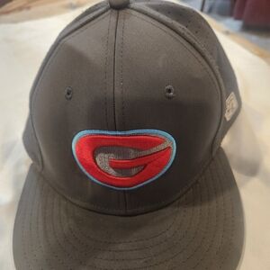 The Game Gray Cap with Red Star Accent